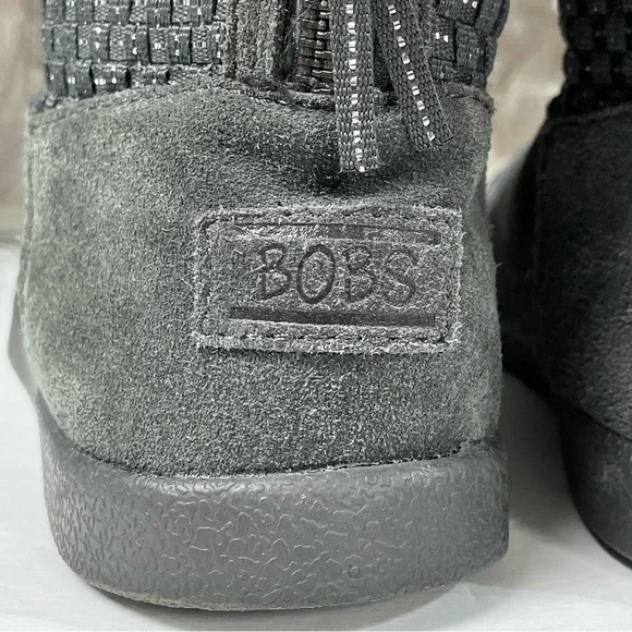 Bobs From Skechers Earthwise Groupie Gray Boots Size 8.5 - Picture 8 of 10